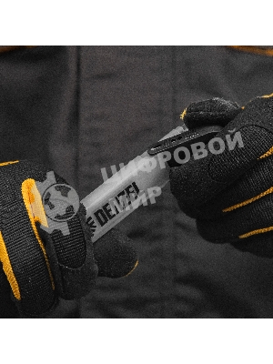 Лезвия Denzel 18 мм, сталь SK5 - 0,5 мм, многосегментные, 10 шт.