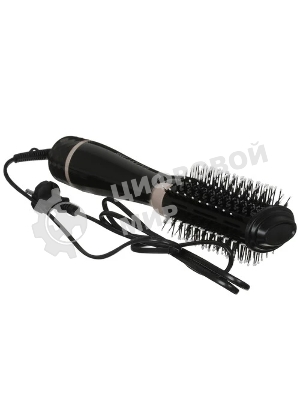 Фен-расческа Galaxy Line GL 4407 черный, 1200 Вт