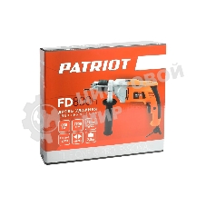 Дрель электрическая ударная PATRIOT FD800h 120301460 Эл. дрель, с ударом, мощность 790Вт, макс.диаметр 13мм, глубиномер + дополнительная ручка