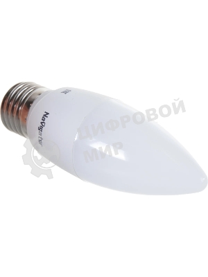 Лампа светодиодная Navigator NLL-C37-8.5-230-4К-E27-FR