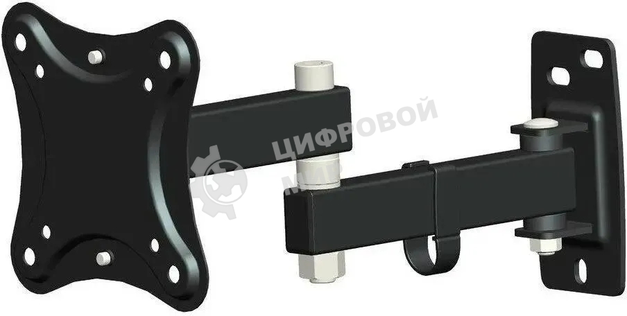 Кронштейн для телевизора Hama Fullmotion черный 10