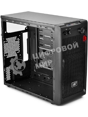 Компьютерный корпус Deepcool SMARTER, mATX/mini-ITX, без БП, 1x USB 3.0, 1x USB 2.0.