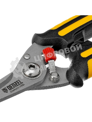 Ножницы универсальные Denzel 185 мм, нержавеющая сталь