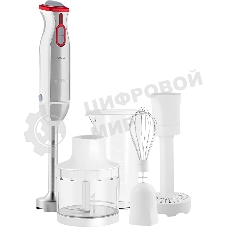 Блендер погружной Aresa AR-1107 серебристый, 1000 Вт, плавная регулировка