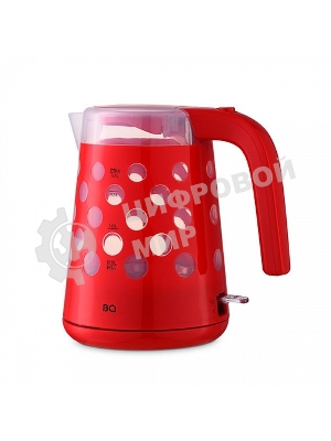Чайник электрический BQ KT1713P Red. Мощность:2200 Вт, Объем 1,7л, LED подсветка
