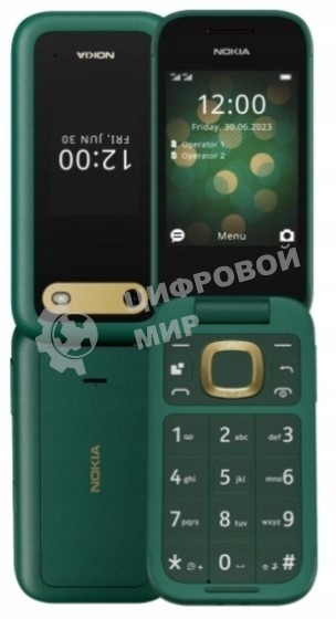 Мобильный телефон Nokia 2660 TA-1469 DS LUSH зеленый