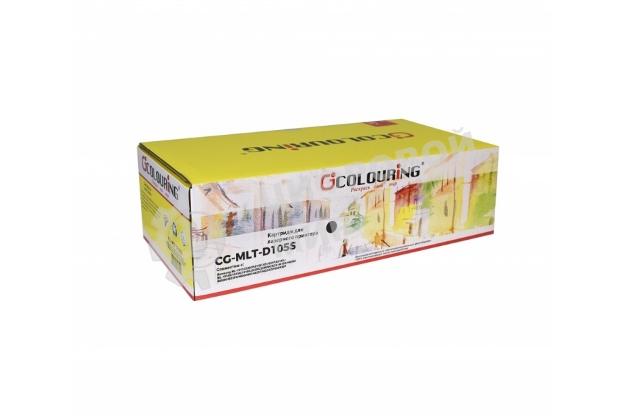 Картридж лазерный Colouring CG-MLT-D105S черный (1500 стр.) для Samsung ML-1911/2526/2581/SF-651/651P/651XIL/ML-1916K/1915K/1910K/2525K/2580NK/SCX-4610K/4605K/4600K/4623FK/4600/4601/4623F/4623X/SF650/650P