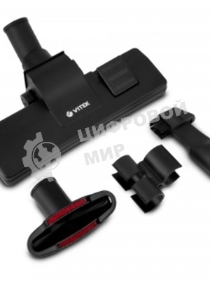 Пылесос Vitek VT-8130 черный/зеленый, 450/2200 Вт, уборка сухая, пылесборник контейнер, 3,5 л