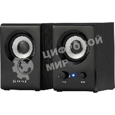 Акустическая система Oklick OK-160 2.0 черный 6Вт
