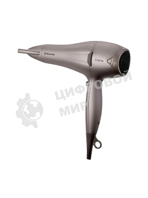 Фен BRAYER BR3006 коричневый, 2200 Вт