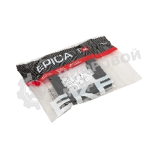 Рамка 1 - местная Эпика EKF UP1-FPB-01 черная, пластик