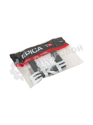 Рамка 1 - местная Эпика EKF UP1-FPB-01 черная, пластик