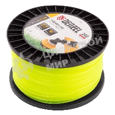 Леска для триммера Denzel звезда, 2,7мм х 202м, на DIN катушке FLEX CORD