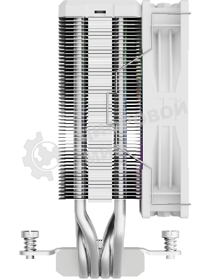 Кулер для процессора Thermalright Assassin X 120 R Digital ARGB White (4-pin PWM, 151mm, Al/Cu, 4x6mm, ARGB, 1x120mm, 70.84CFM, 29.8dBA, 2000RPM, S: 1851/1700/1200/115X, AM5/AM4, white)