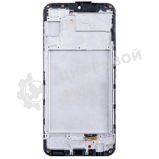 Дисплей для Samsung Galaxy A24 SM-A245F в сборе с тачскрином и рамкой, черный