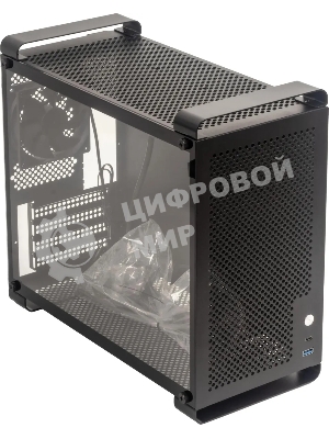 Компьютерный корпус Accord ACC-GCUB4 черный без БП mATX 1x92мм 1xUSB 3.0 1xUSB3.1 audio