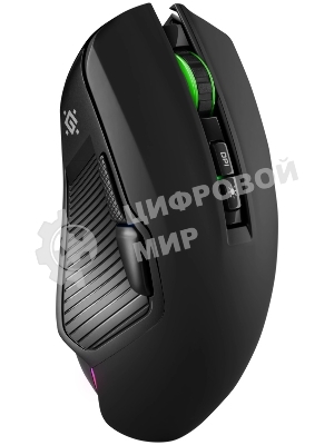 Мышь беспроводная/проводная Defender Whisper GM-209 черный, 7200 dpi, радиоканал, Bluetooth, USB, кнопки - 8