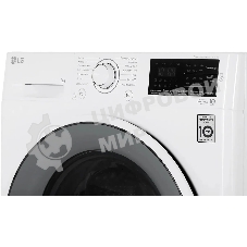 Стиральная машина LG F2J6TN0W 8кг, отжим: 1200об/мин, класс стирки: A, класс отжима: B, дисплей, защита от детей, белый