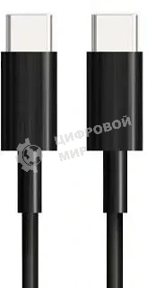 Кабель Bion USB Type-C - Type-C (CM/CM), 100W, USB 3.1 Gen2, 4K@60Hz, 10 Гбит/с, 3 м, тканевая оплетка, черный BXP-CCP-USBC3.1-CMCM-030M-B