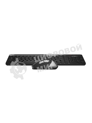 Комплект клавиатура+мышь A4Tech FStyler FB2535C беспроводной, USB + Bluetooth, 2000 DPI, черный