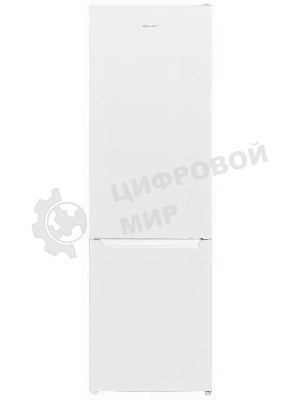 Холодильник Maunfeld MFF176SFW белый двухкамерный 187/75л морозилка снизу, ручная разморозка