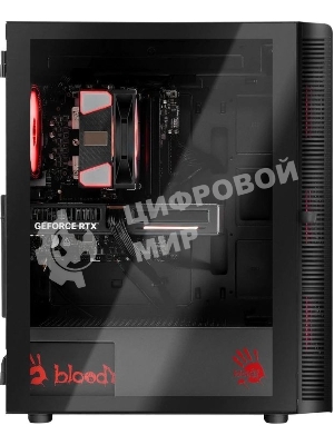 ПК Bloody BD-PC RAB84T2 TWR Ryzen 7 7700 (3.8) 32Gb SSD1Tb RTX5060 8Gb Windows 11 Home 64 2.5xGbitEth 650W черный (RUS) (2142055)