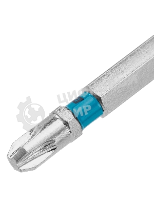 Бита PZ3х50 мм, сталь S2, шестигр., 10 шт. Gross