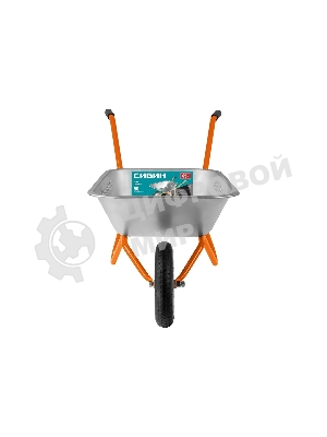 Тачка садовая для мусора СИБИН СТ-11 одноколесная, 90 кг