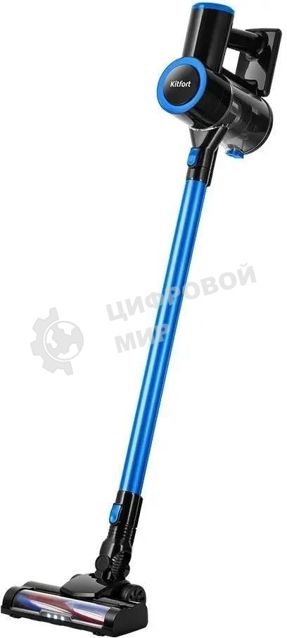 Пылесос ручной Kitfort КТ-5279, 200Вт, черный/синий