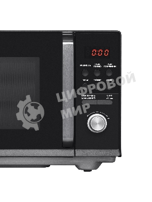 Микроволновая печь BBK 25MWS-954T/B черный, 25 л, 900 Вт, переключатели - кнопки, поворотный механизм