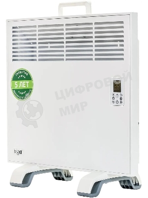 Конвектор электрический IVIGO EPK-Pro Wi-Fi EPK4550P07, белый, 750 Вт, 8 м2, с терморегулятором, Wi-Fi