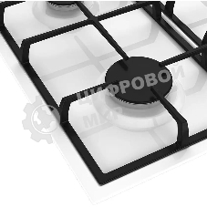 Газовая варочная панель Hotpoint HGMT 642 WH, независимая, белый