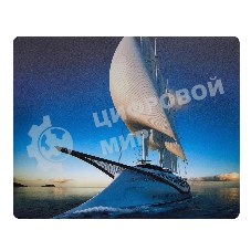Коврик для мыши Buro BU-R51753 рисунок/яхта