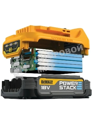 Батарея аккумуляторная DeWalt DCBP034G-XJ 18В 1.7А·ч Li-Ion