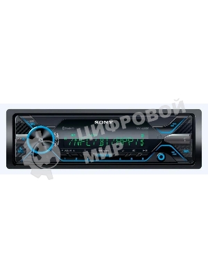 Автомагнитола Sony DSX-A416BT, 1 DIN, Bluetooth, USB Type-A, AUX, съёмная панель