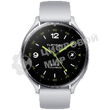 Умные часы Xiaomi Watch 2 Silver Case With Gray TPU Strap M2320W1