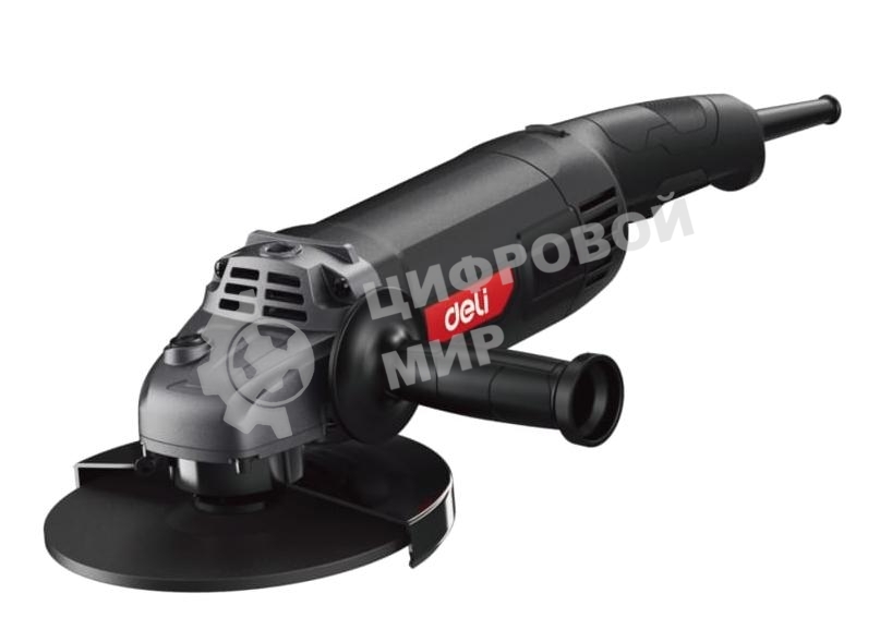 Угловая шлифовальная машина Deli DE-JM180-1E (2000Вт, 180мм, 8500об/мин, картон)
