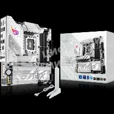Материнская плата ASUS ROG STRIX B860-G GAMING WIFI, LGA 1851, Intel B860, 4xDDR5, 4xSATA, 4xM.2, 1xPCIe 5.0 x16, 1xDP, 1xHDMI, 1xThunderbolt 4, 1x 2.5Gb LAN, 1xUSB-C 20Gbps, 1xUSB-A 10Gbps, 3xUSB-A 5Gbps, 4xUSB-A 2.0, 2x3.5 мм, 7.1, mATX