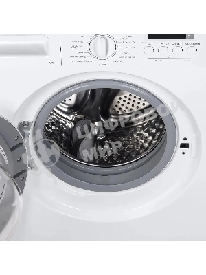 Встраиваемая стиральная машина HOMSair WMB1486WH белый, загрузка фронтальная 8 кг, 6 кг - сушка, 1400 об/мин, класс: A