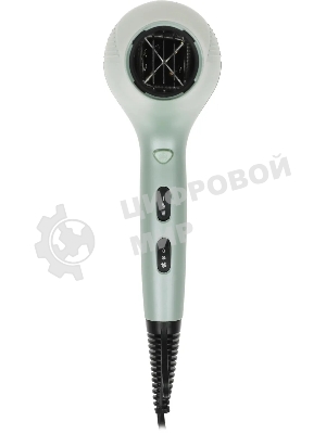 Фен Hyundai H-HDI0766 оливковый, 2200 Вт, ионизация