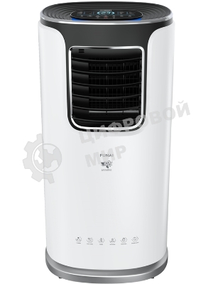 Кондиционер мобильный FUNAI JASMINE MAC-JS30CON03 9500 BTU, 20 м², 55 дБ, охлаждение, осушение, белый