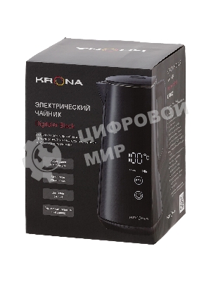 Чайник электрический Krona Digitaler черный