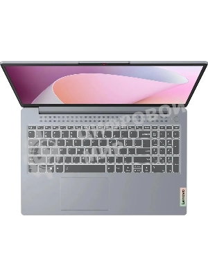 Ноутбук Lenovo IdeaPad Slim 3 15AMN8 серый 15.6