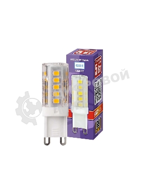 Лампа светодиодная JazzWay PLED-G9 5Вт капсульная 4000К белый G9 300лм 220-230В