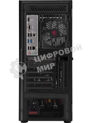 ПК Bloody BD-PC RAB84T2 TWR Ryzen 7 7700 (3.8) 32Gb SSD1Tb RTX5060 8Gb Windows 11 Home 64 2.5xGbitEth 650W черный (RUS) (2142055)