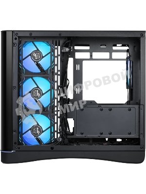 Корпус SAMA V62S, Midi-Tower, чёрный, 4 x 120 мм