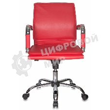 Кресло Бюрократ CH-993-Low/Red красный, экокожа