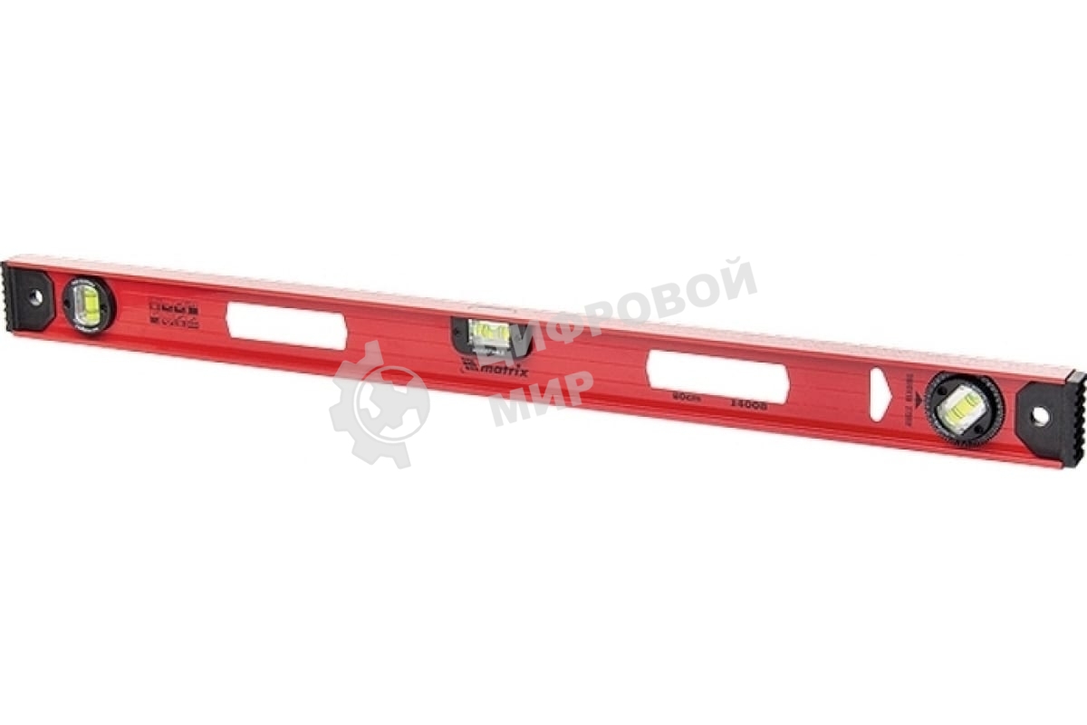 Усиленный алюминиевый уровень Matrix 1000 мм Рельс