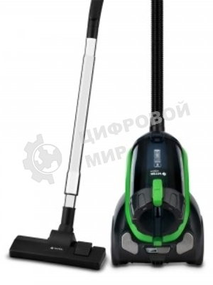 Пылесос Vitek VT-8130 черный/зеленый, 450/2200 Вт, уборка сухая, пылесборник контейнер, 3,5 л