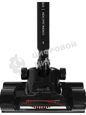 Пылесос вертикальный Deerma DX700 Pro черный, питание от сети, 210 Вт, уборка сухая, пылесборник 0.8 л